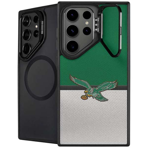 NFL Philadelphia Eagles Vintage Galaxy S25 Ultra Kickstand Case